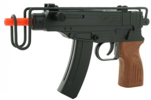 Black Skorpion Airsoft Machine Pistol